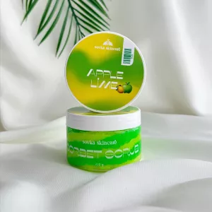 Сорбет скраб для тіла Apple Lime від Sovka Skincare