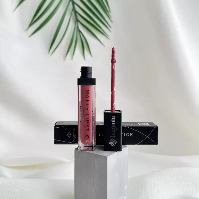 Помада рідка для губ Bogenia Liquid Matte Lipstick Spice №06. Зображення 1