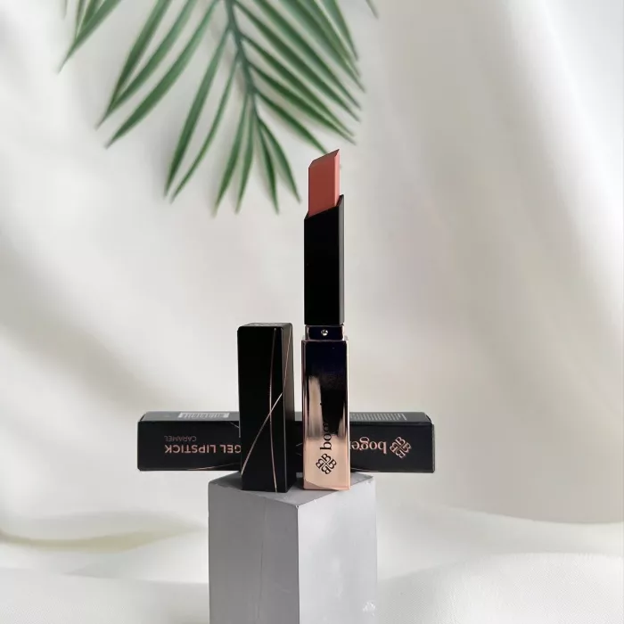 Помада - блиск Glossiness Gel Lipstick №001  Bogenia. Зображення 1