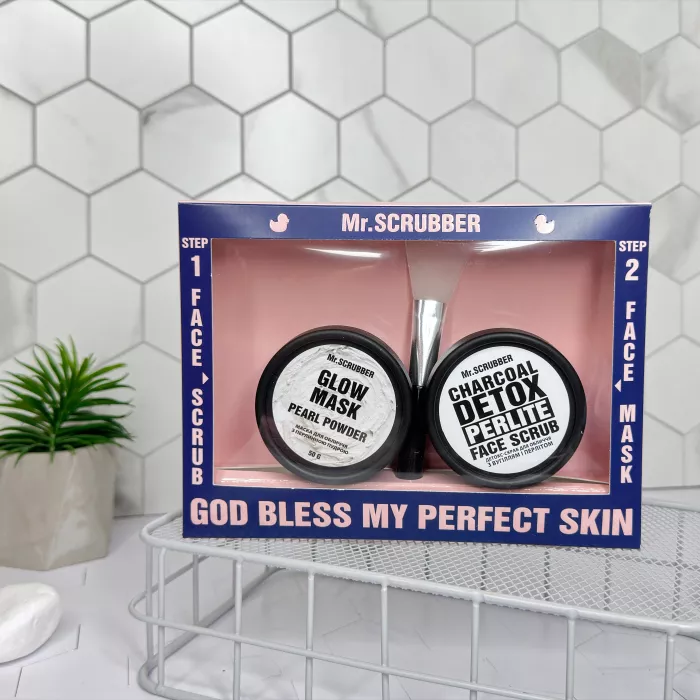 Набір косметики Perfect Skin. Detox Mr.SCRUBBER. Зображення 1