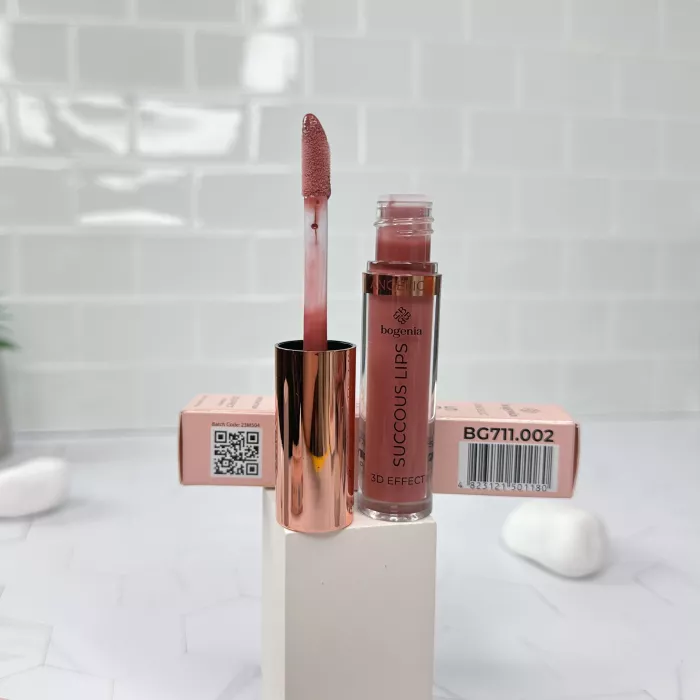 Помада рідка для губ Succous Lips Angelic 3D effect Bogenia 002. Зображення 1