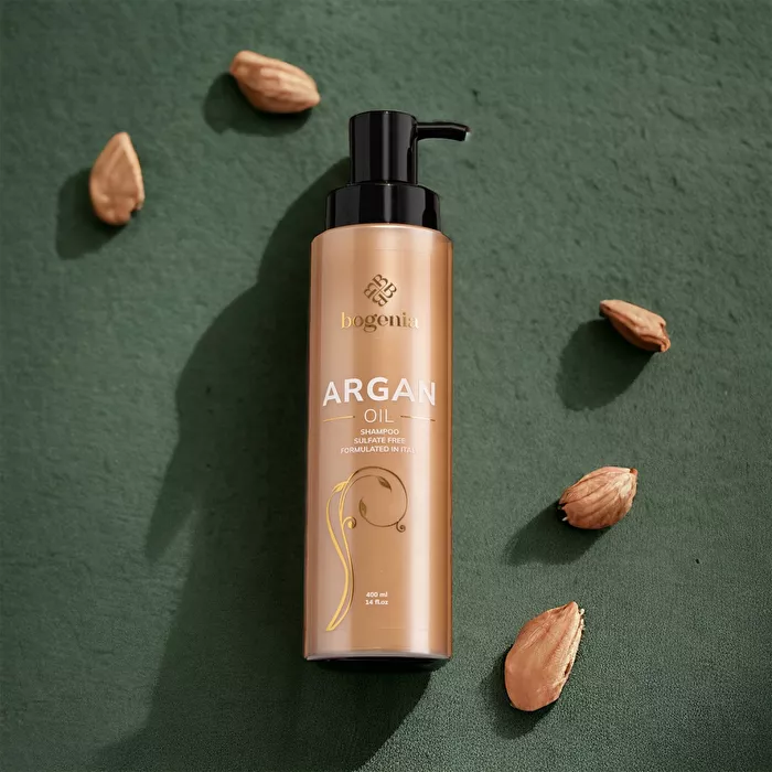 Шампунь для волосся Argan Oil Shampoo Bogenia. Зображення 1