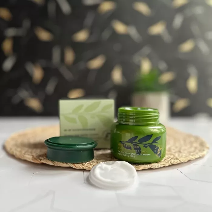 УЦІНКА Крем для обличчя із екстрактом зеленого чаю Laikou Green Tea Hydrating Cream. Зображення 1