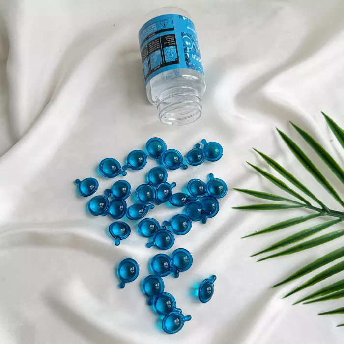 Сині вітамінні капсули для відновлення волосся Sevich Jojoba Oil. Зображення 1